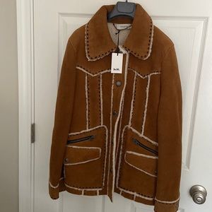 BNWT Coach shearling Jacket size 12